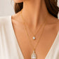 Diamond Elite Double Layer Necklace for Girls