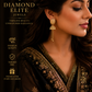 Luxury Gold Drop Earrings Timeless Elegance by Diamond Elite Jewels