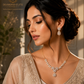 DEJ Golden Grace Diamond Necklace Set
