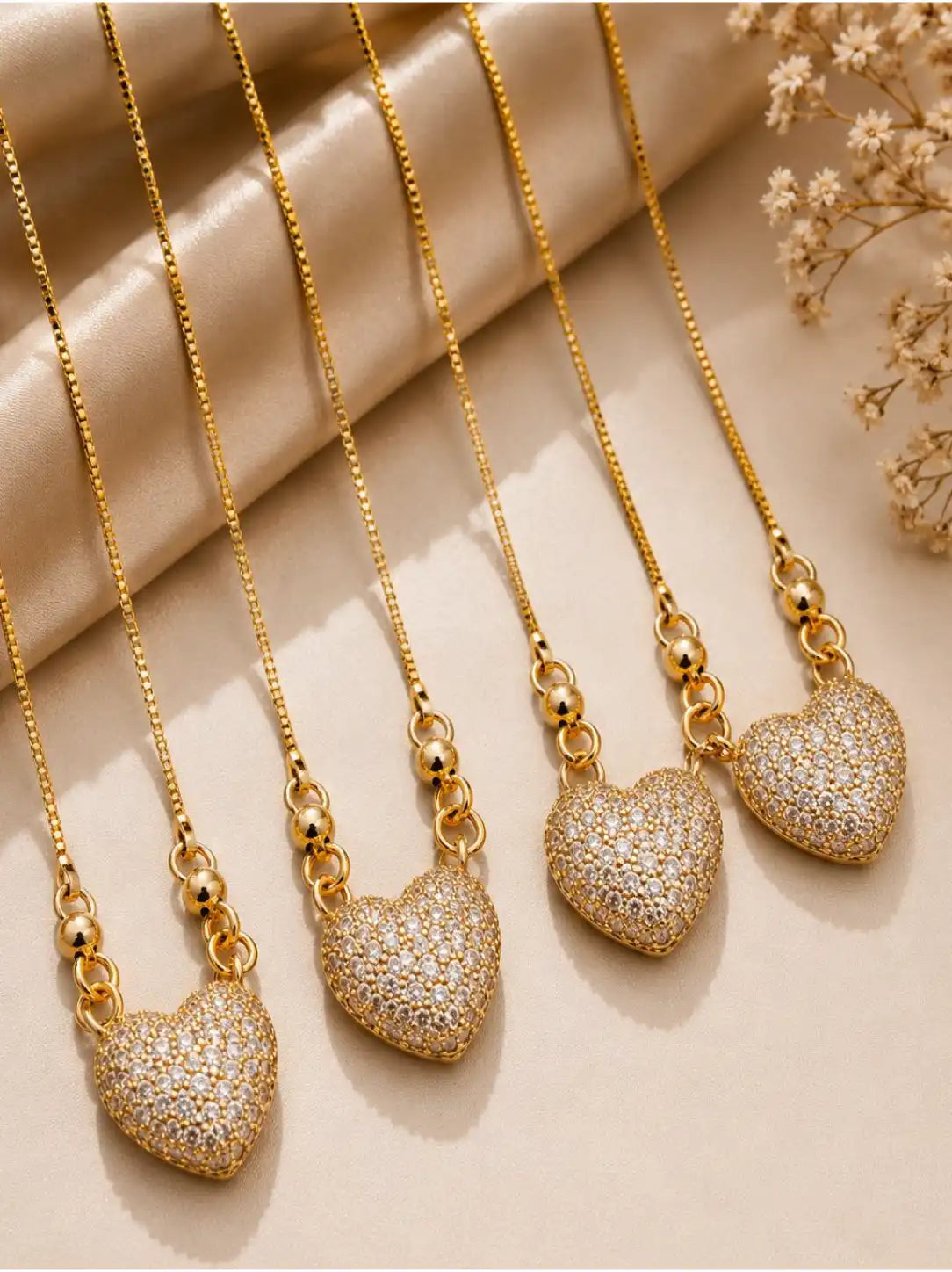 Diamond Elite Elegant Golden Necklace