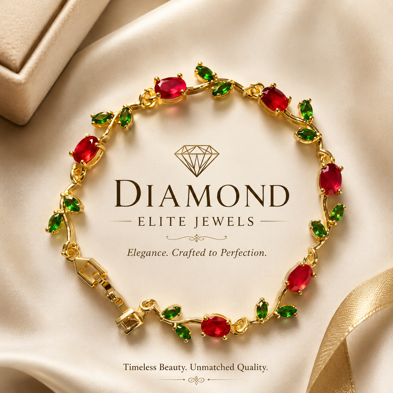 Diamond Elite Tulip Bracelet