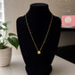 Diamond Elite Golden Flower Pendant