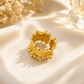 Diamond Elite Premium Textured Gold Ring