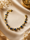 Diamond Elite Royal Blue Tulip Bracelet