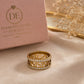 Diamond Elite Luxury Crystal Band Ring