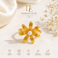 Elegant Daisy Blossom Ring Premium Stainless Steel