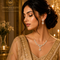 DEJ Golden Grace Diamond Necklace Set