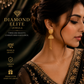 Luxury Gold Drop Earrings Timeless Elegance by Diamond Elite Jewels