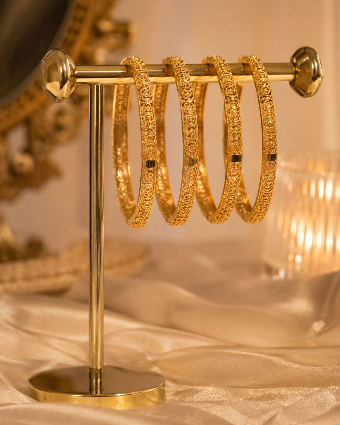 Diamond Elite Royal Glow Bangles 2 Piece Pack